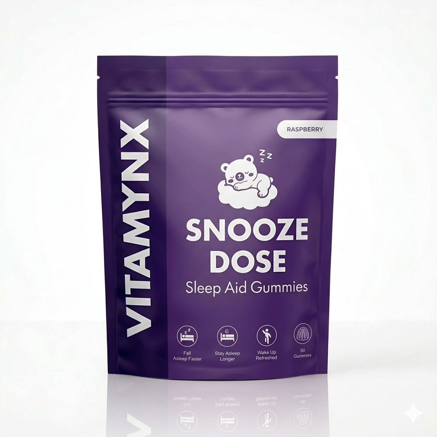 Vitamynx Snooze Dose Sleep Aid Gummies – Deep Rest & Recovery